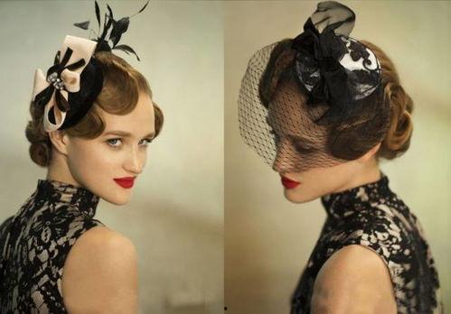 欧美复古造型图片大全,穿越时光的时尚盛宴