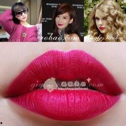 欧美口红类型大全图片